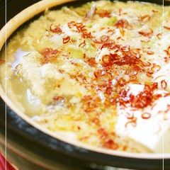 A picture of Spicy Soy Milk Hot Pot with Double the Miso Flavor.