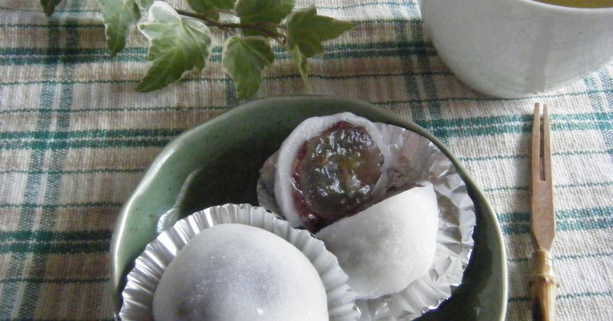 Easy with the Microwave! Grape Daifuku Recipe by cookpad.japan Cookpad