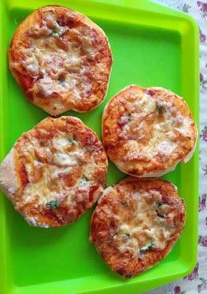 Pizza-lepény recept fotója