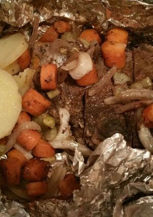 A picture of Simple CrockPot Roast- Recipe from my mother in law.