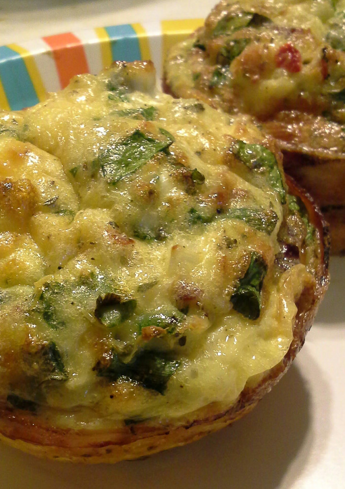 A picture of Breakfast Omelets To-Go.