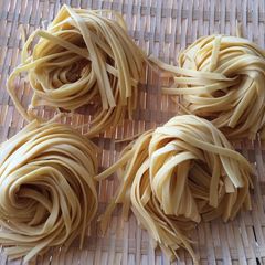 Homemade Fresh Egg Pasta A picture of Homemade Fresh Egg Pasta.