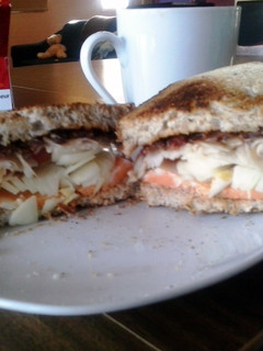 A picture of Turkey BLT.