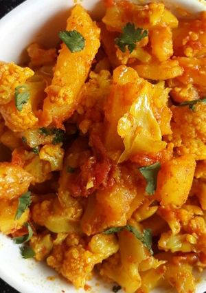 A picture of Aloo Gobhi.