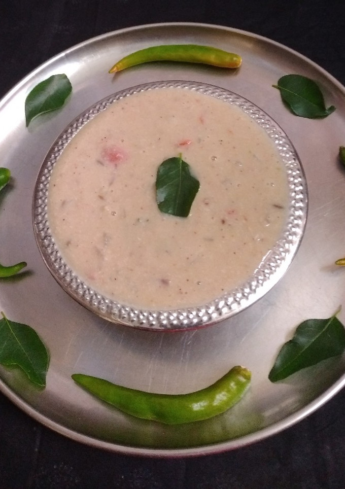 *கையேந்தி பவன் ஒயிட் குருமா* செய்முறை முக்கிய புகைப்படம்