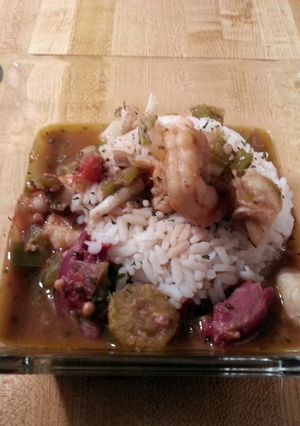 A picture of Ultimate Seafood Gumbo.