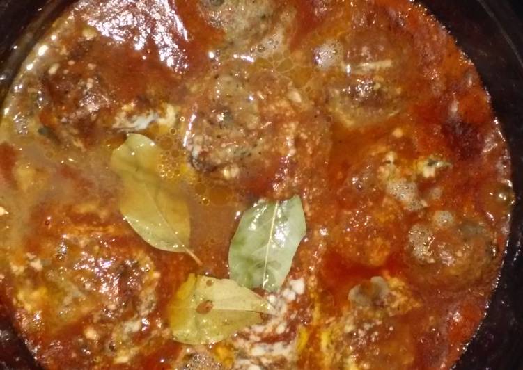 Recipe of Ultimate Slow Cooker Italian Stuffed Meatballs