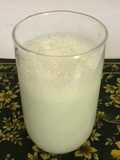 Banana Milkshake with Dokudami