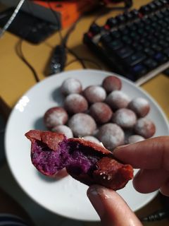 Foto resep Bola ubi ungu