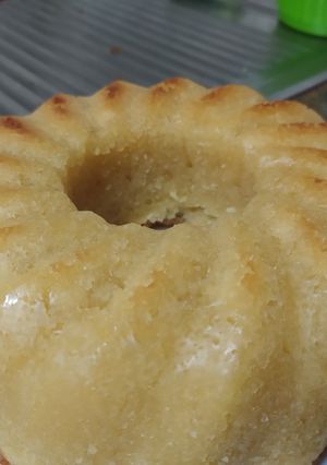 Una foto de Bizcocho de yogurt de limón casero