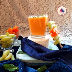Papaya Grapes Smoothie A picture of Papaya Grapes Smoothie.