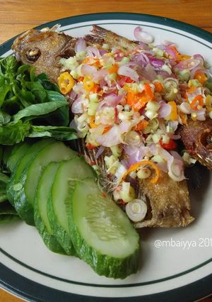 Foto resep Kerapu Goreng Sambal Matah