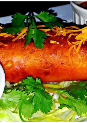 A picture of Mike's Easy Cheesy Fried Burritos.