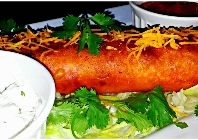 Recipe of Speedy Mike&#39;s Easy Cheesy Fried Burritos