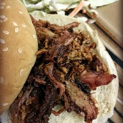 A picture of T'Jim's Butt-Struttin Pulled Pork.