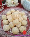 Trufas de chocolate blanco y coco