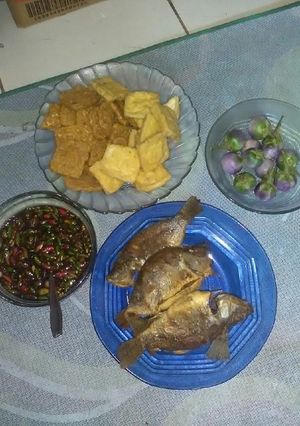 Foto resep Ikan Mujair goreng Monday's Cooking
