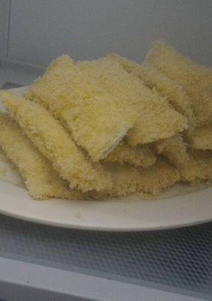 Foto resep Roti goreng isi daging asap keju telur