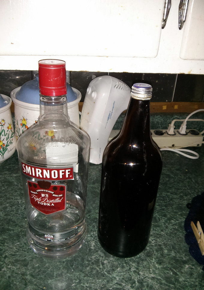 A picture of Homemade Kahlua.