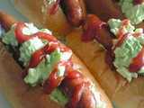 avocado hot dog