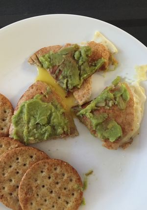 A picture of Pita Egg Sandwich.