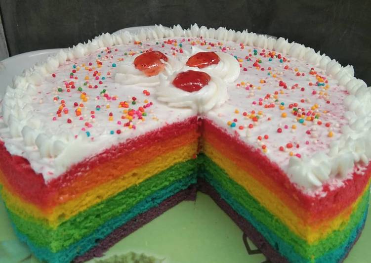 Rainbow cake