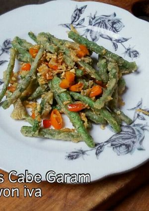 Foto resep Buncis Cabe Garam