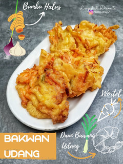 Foto resep Bakwan Udang Kunyit