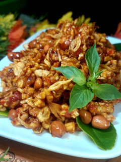 Foto resep Orek Tempe+Kacang Kriuk (823)