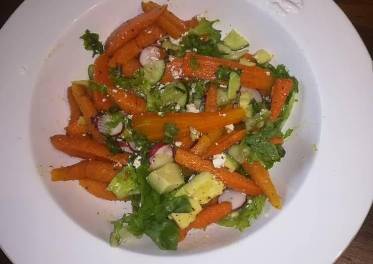 Easiest Way to Prepare Any-night-of-the-week Roasted carrot salad