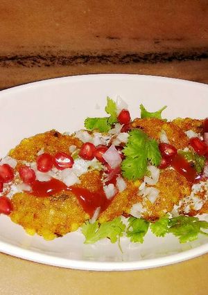 A picture of Sabudana tikki.