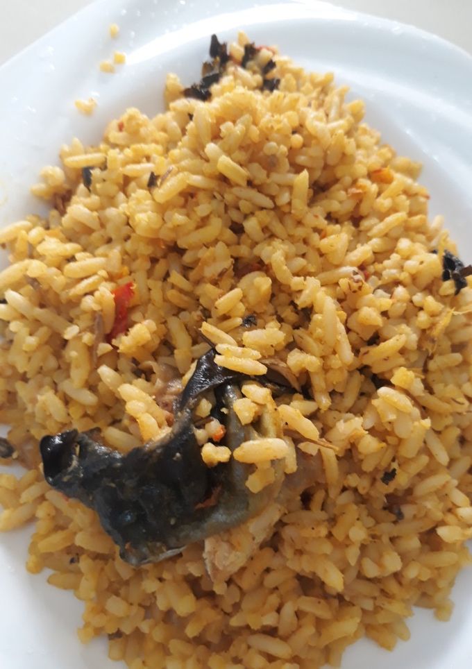 A picture of Palmoil rice.