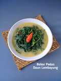 Bobor Pedas Daun Lembayung