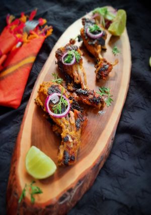 তন্দুরি চিকেন ড্রামস্ট্রিক(tandoori chicken drumstick recipe in Bengali) রেসিপির প্রধান ছবি