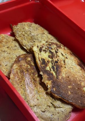 Una foto de Pancakes de banana