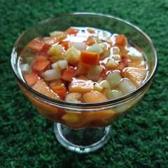 A picture of Fruit cocktail.