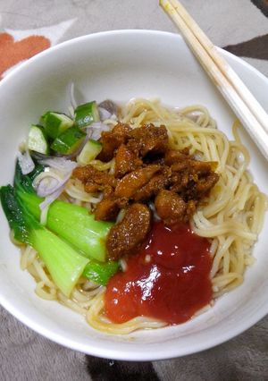 Foto resep Mie Ayam Abang Gerobak