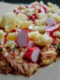 ATÚN, Surimi y Salsa Napolitana...!🍅