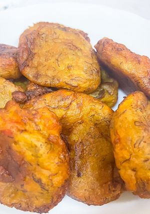 A picture of Plantain fritters.