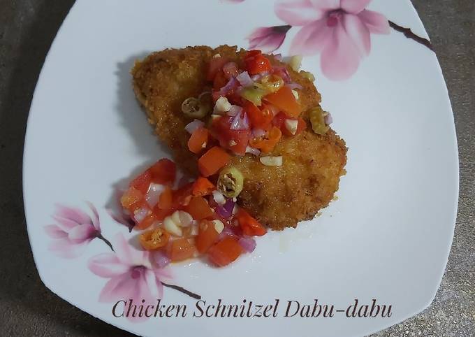 Resep memasak Chicken Schnitzel Dabu-dabu yang sempurna