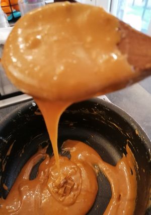 Une photo de Caramel beurre salé, épais