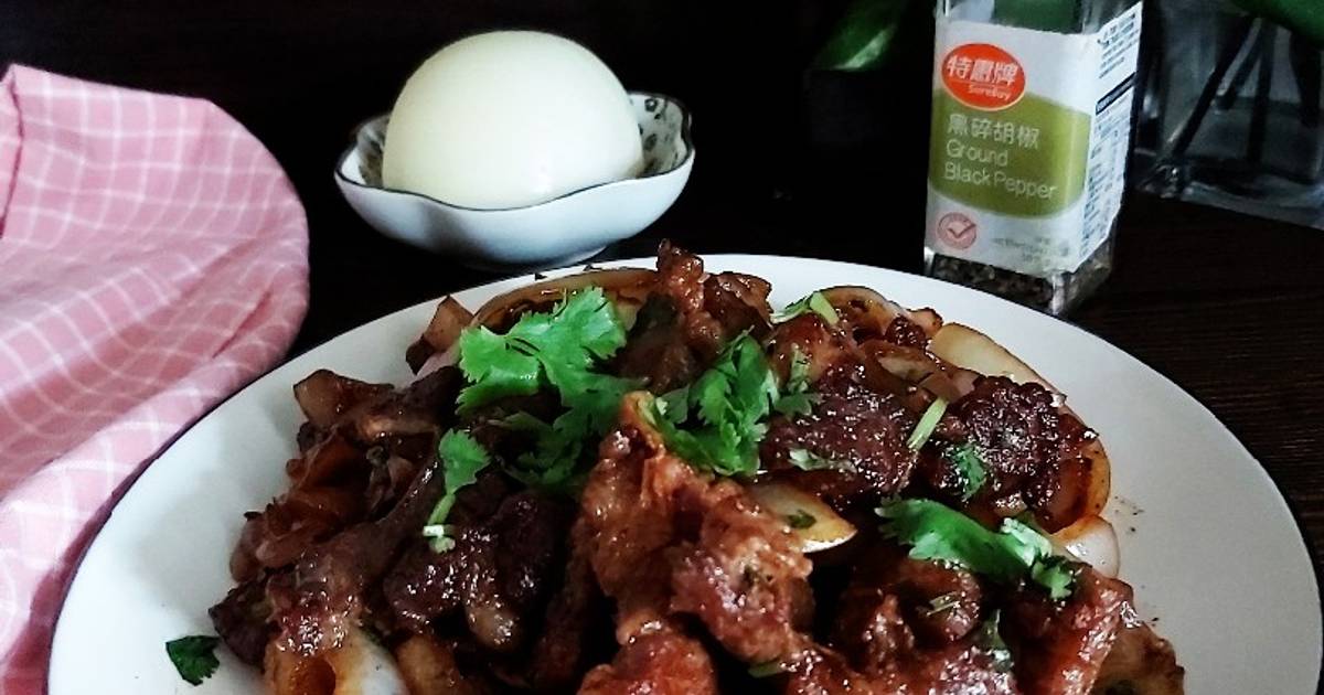 Resep Daging sapi Goreng Bumbu Saus Tiram oleh Atik Efendy Cookpad