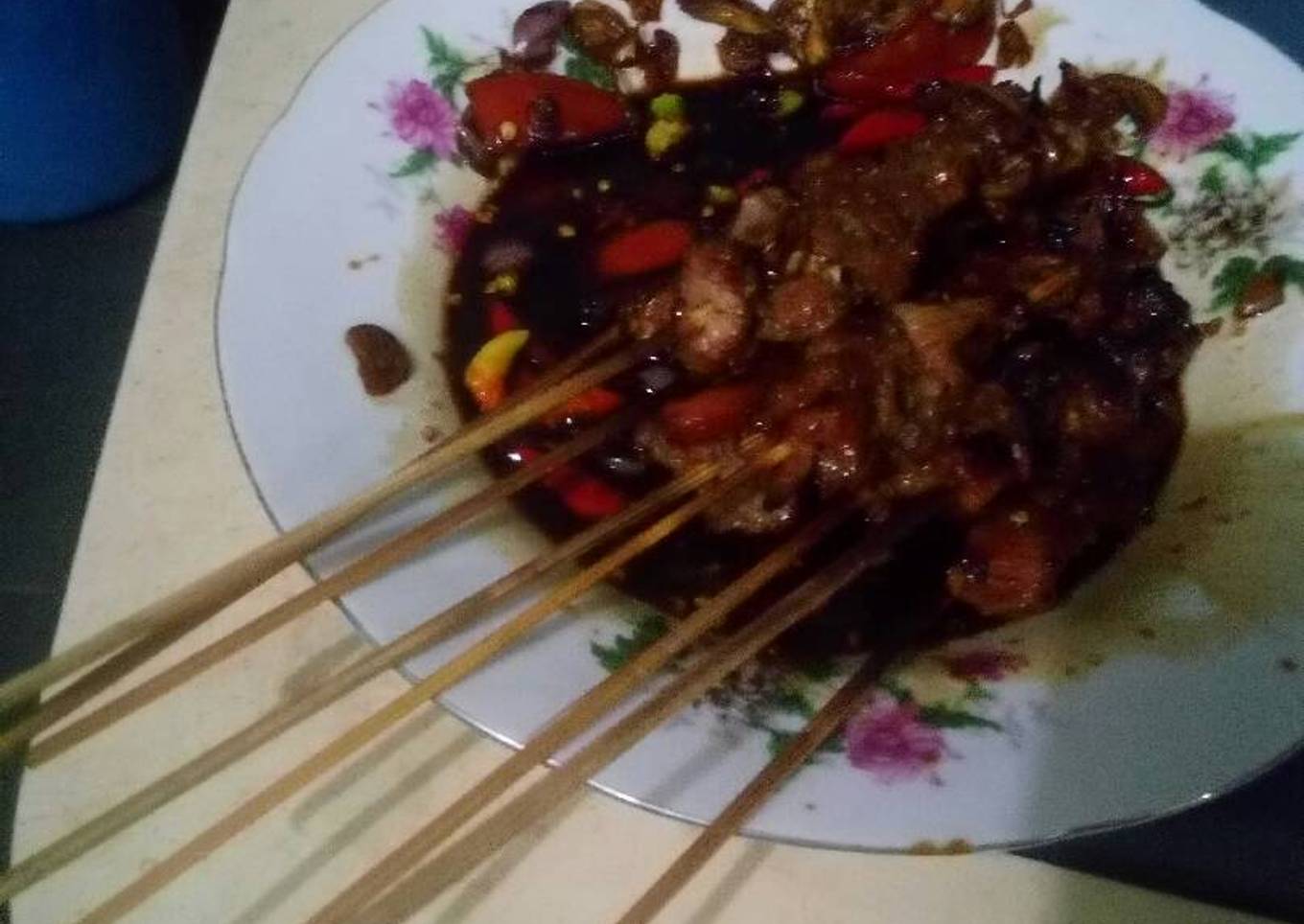 Sate sapi simple ala anak kosan