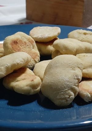 Una foto de Masitas de banana 🍌 y pera 🍐