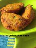 Corn meal and green peas pakoda