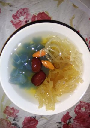 Foto resep Dessert Segar Snow fungus Rumput Laut