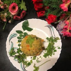 A picture of Little Millet Vegetable khichadi.