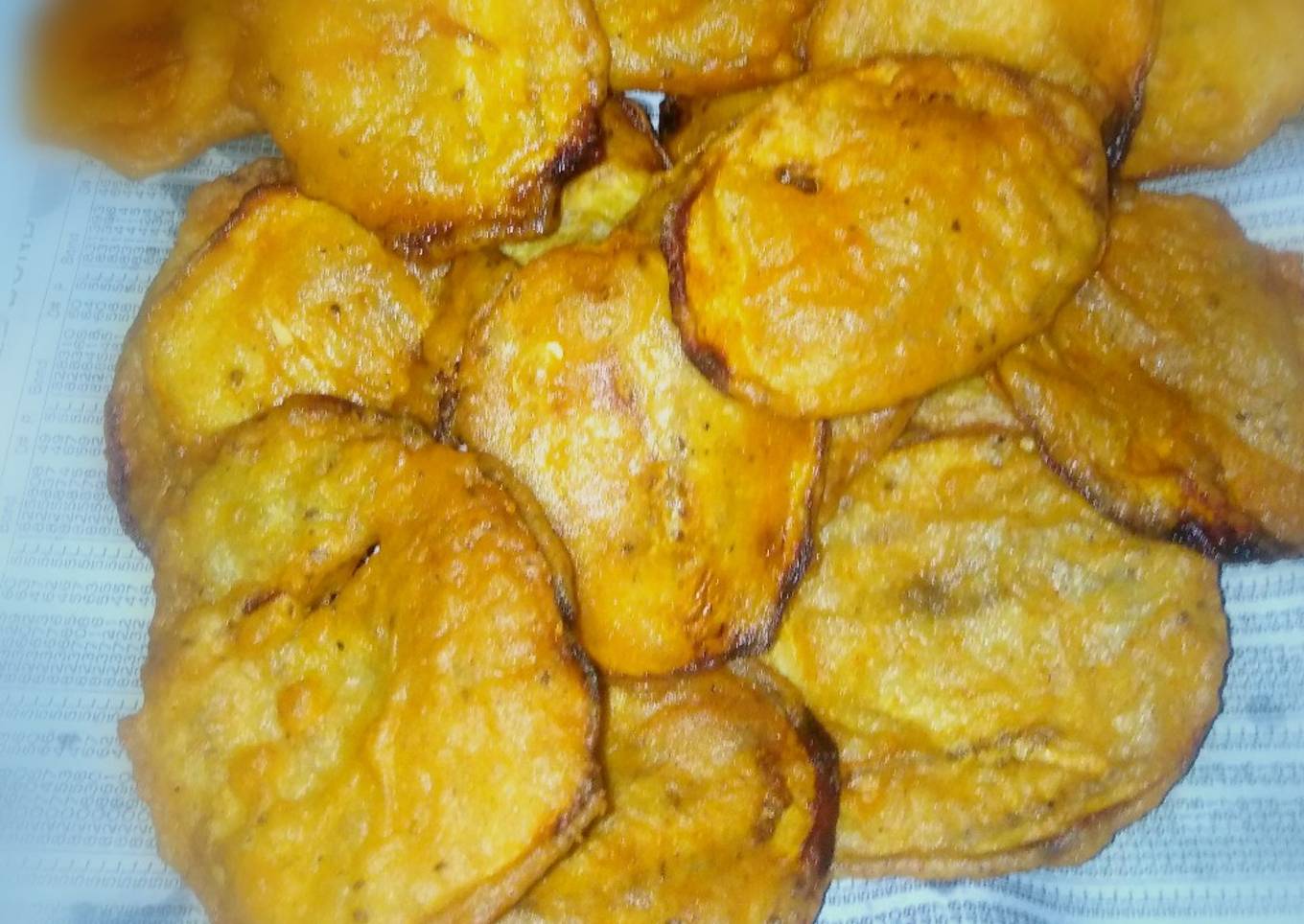 Eggplant pakora