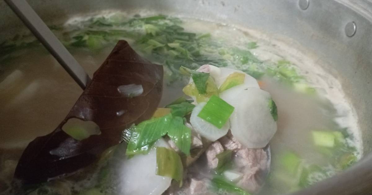 Resep Soto Lobak Bandung Simple Segar Oleh Deemoch Family - Cookpad