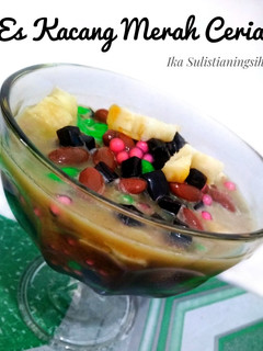 Foto resep Es Kacang Merah Ceria